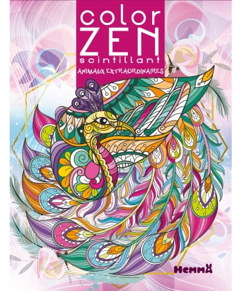 Color Zen Scintillant - Animaux Extraordinaires