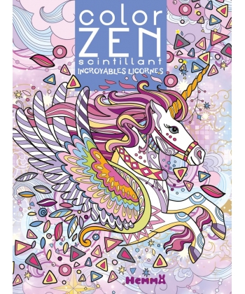 Color Zen Scintillant - Incroyables Licornes