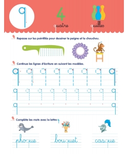 Toute Ma Maternelle - Mon Cahier Effacable - Les Lettres Minuscules