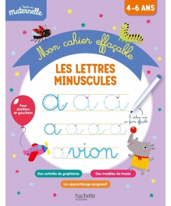 Toute Ma Maternelle - Mon Cahier Effacable - Les Lettres Minuscules