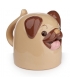 Mug Mopps Pug Upside Down Ceramic Umug12