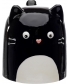 Mug Feline Fine Black Cat Upside Down Ceramic Umug02