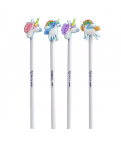 Pencil Puckator Unicorn Magic With Pvc Topper Sta341