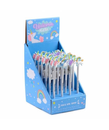Pencil Puckator Unicorn Magic With Pvc Topper Sta341