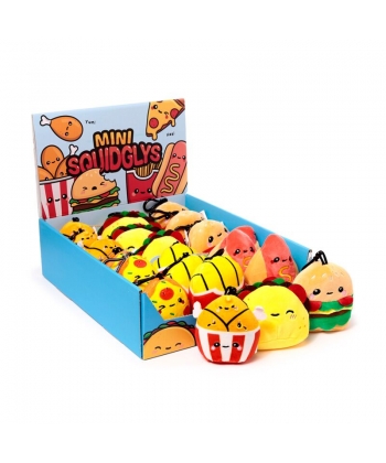 Keyring Puckator Squidglys Foodiemals Plush Key291