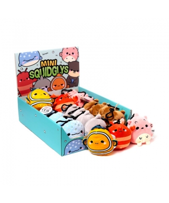 Keyring Puckator Squidglys Adoramals Selfie Plush Key292