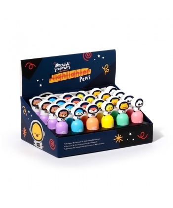 Highlighter Puckator Space Team With Topper Sta382