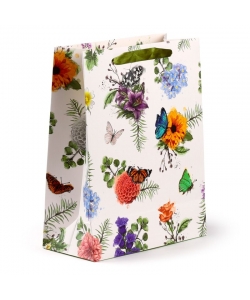 Gift Bag Puckator Large Butterfly Meadows Gbag111A