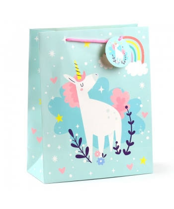 Gift Bag Puckator Unicorn Magic Large Gbag114A