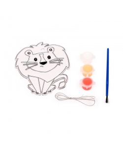 Paint Your Own Puckator Diy Suncatcher Zooniverse Lion Diy01