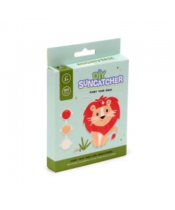 Paint Your Own Puckator Diy Suncatcher Zooniverse Lion Diy01