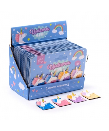 Bookmark Puckator Magnet Unicorn Book17