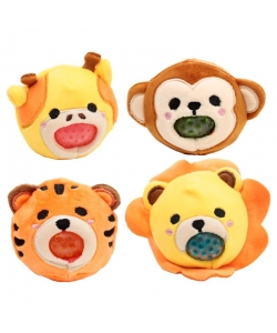 Plush Squeezy Toy Puckator Queasy Squeezies Adoramals Animals Ty756