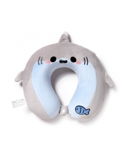 Plush Travel Cushion Puckator Relaxeazzz Adoramals Archie The Shark Memory Foam Cush411