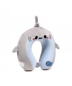 Plush Travel Cushion Puckator Relaxeazzz Adoramals Archie The Shark Memory Foam Cush411