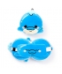 Plush Travel Cushion Relaxeazzz Adoramals Blu The Dolphin W/Eye Mask Cush350