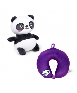 Plush Travel Cushion Puckator Swapseazzz Adoramals Susu The Panda 2In1 Cush420
