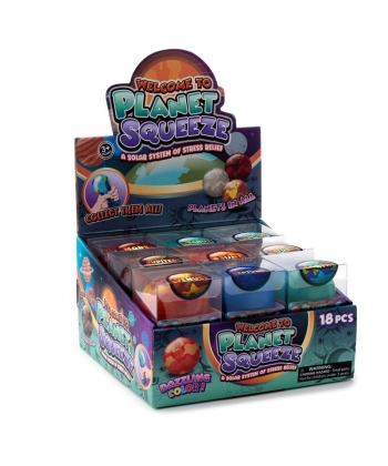 Stress Ball Puckator Maltose Squeezy Planet Ty914