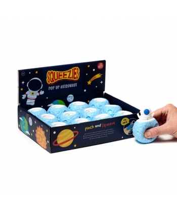 Astronaut And Planet Pop Out Puckator Squeezy Stretchy Ty960