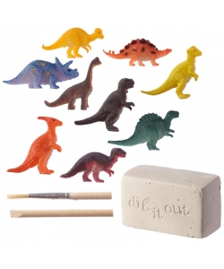 Dig It Out Kit Puckator Rawr Mini Dinosaur Dig-A-Saurs Dig48