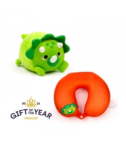Plush Travel Cushion Puckator Swapseazzz Adorasaurs Dinosaur 2In1 Cush379