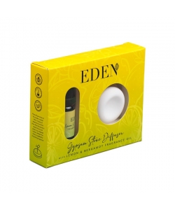 Stone Diffuser And Fragrance Oil Set Puckator Eden Sea Lemon And Bergamot Gypsum Stone Diff19
