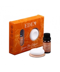 Stone Diffuser And Fragrance Oil Set Puckator Tonka And Oud Gypsum Stone Diff21