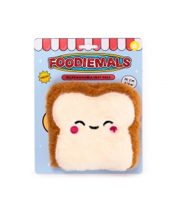 Plush Puckator Lavender Heat Pack Foodiemals Toast Microwavable Warm117