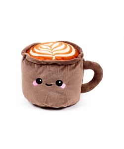 Plush Puckator Lavender Heat Pack Foodiemals Cappuccino Microwavable Warm134