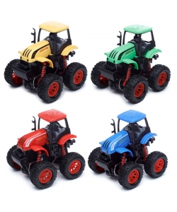 Action Toy Puckator 4X4 Stunt Tractor Friction Push/Pull Ty830