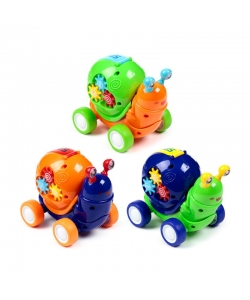 Action Toy Puckator Press And Go Happy Snail Ty1001