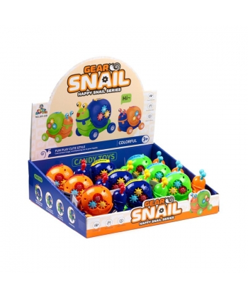 Action Toy Puckator Press And Go Happy Snail Ty1001