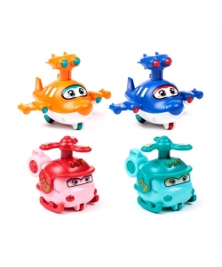 Action Toy Puckator Press And Go Cute Aircraft Ty997