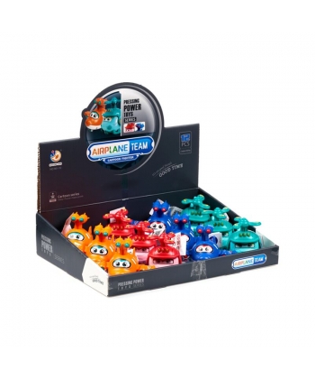 Action Toy Puckator Press And Go Cute Aircraft Ty997