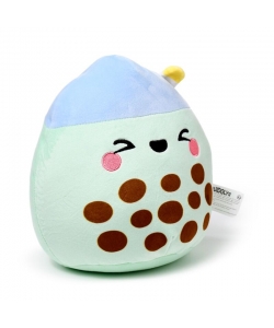 Plush Puckator Squidglys Foodiemals Matcha The Bubble Tea Cush388