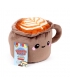 Plush Door Stop Foodiemals Cappuccino Dst168