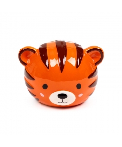 Money Bank Puckator Adoramals Alfie The Tiger Ceramic White Mb269