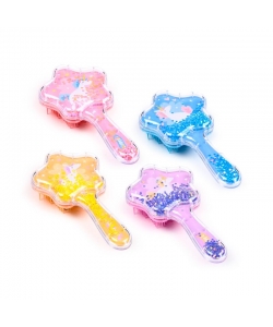 Hair Brush Puckator Unicorn Magic Star Shaped Glitter Bru39