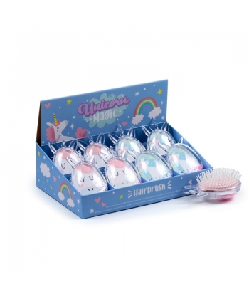 Hair Brush Puckator Unicorn Magic Shaped Glitter Bru33