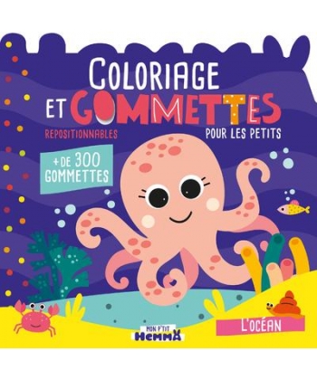 Mon P Tit Hemma Coloriage Et Gommettes Pour Les Petits - L Ocean