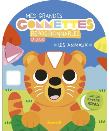 Mes Grandes Gommettes Repositionnables - 2 Ans - Les Animaux