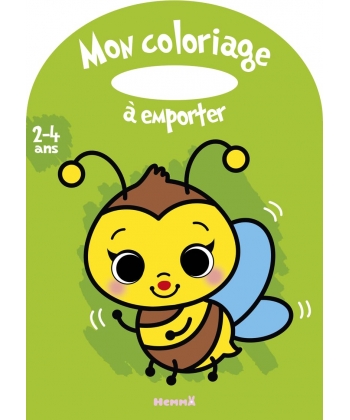 Mon Coloriage A Emporter 2/4Ans - Abeille