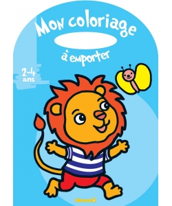 Mon Coloriage A Emporter (2-4 Ans) (Lion)