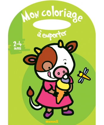 Mon Coloriage A Emporter (2-4 Ans) (Vache)