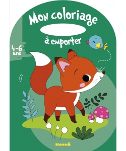 Mon Coloriage A Emporter (4-6 Ans) (Renard)