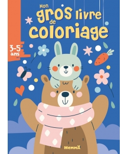 Mon Gros Livre De Coloriage (Ours Et Lapin)