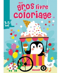 Mon Gros Livre De Coloriage (Pengouin Glacier)