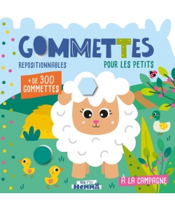 Mon P Tit Hemma - Gommettes Pour Les Petits - A La Campagne - + De 300 Gommettes Repositionnables