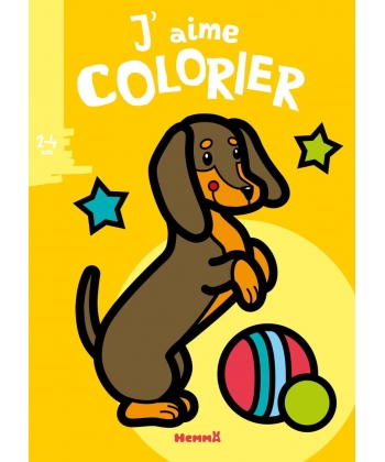 J Aime Colorier (2-4 Ans) (Chien)
