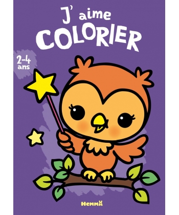 J Aime Colorier 2/4Ans Hibou
